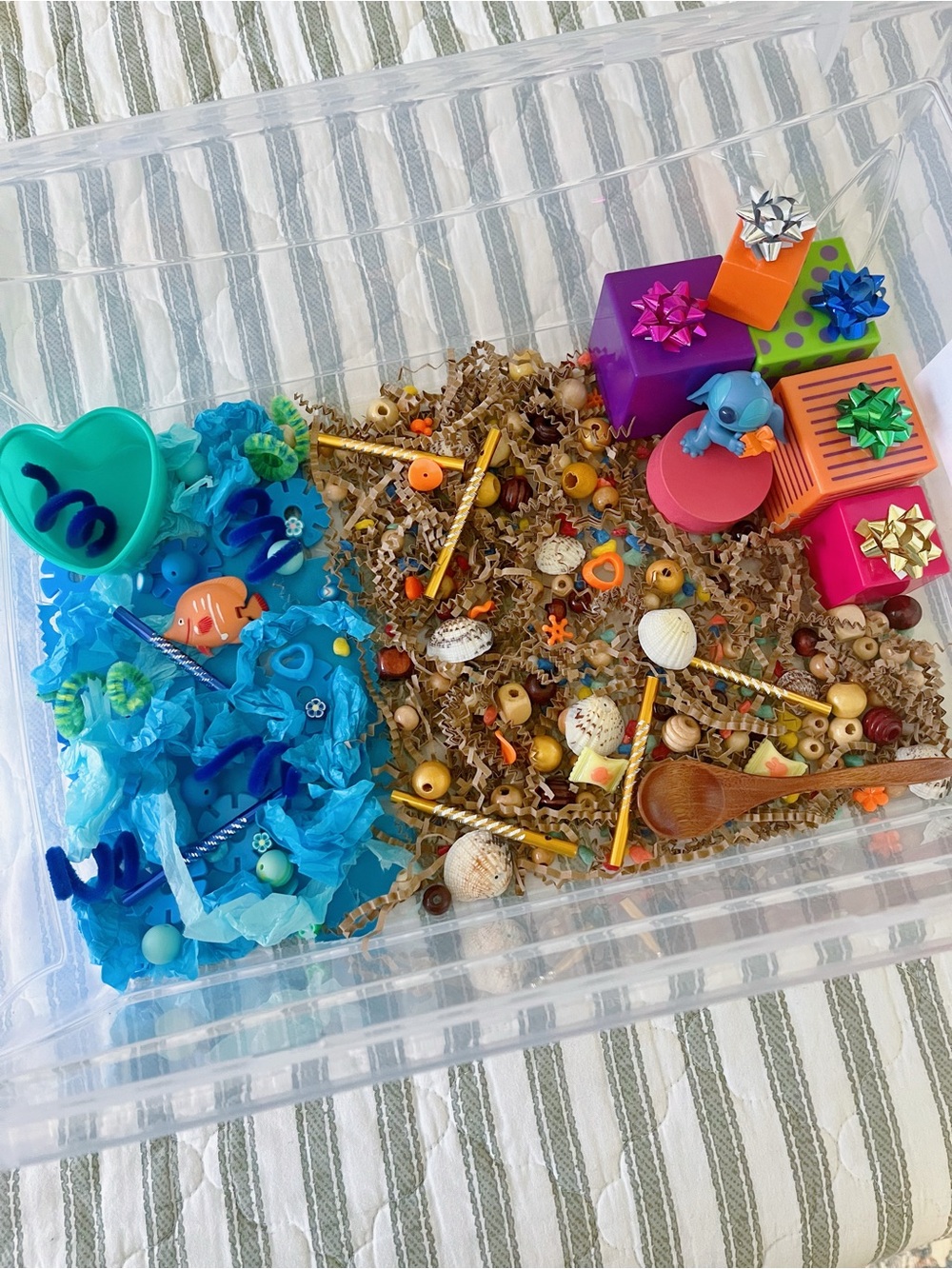 Stitch’s Beach Birthday Party Sensory Kit - Kids Educational Toys